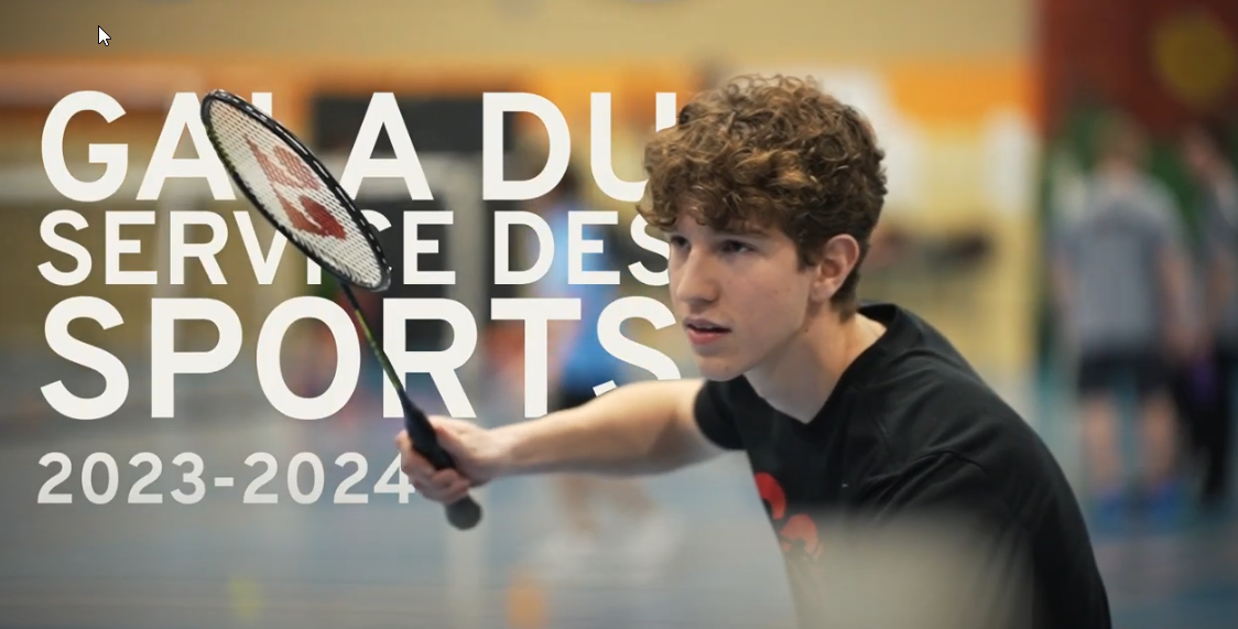 Vidéo - Gala des sports 2023-2024